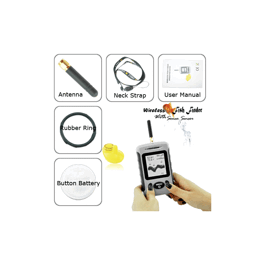 FISKE - Tillbehör - Ekolod - Portable Fishfinder Ekolod - trådlöst